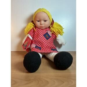 1999 Anne Geddes Soft Cuddy 14 Baby Doll With Tag